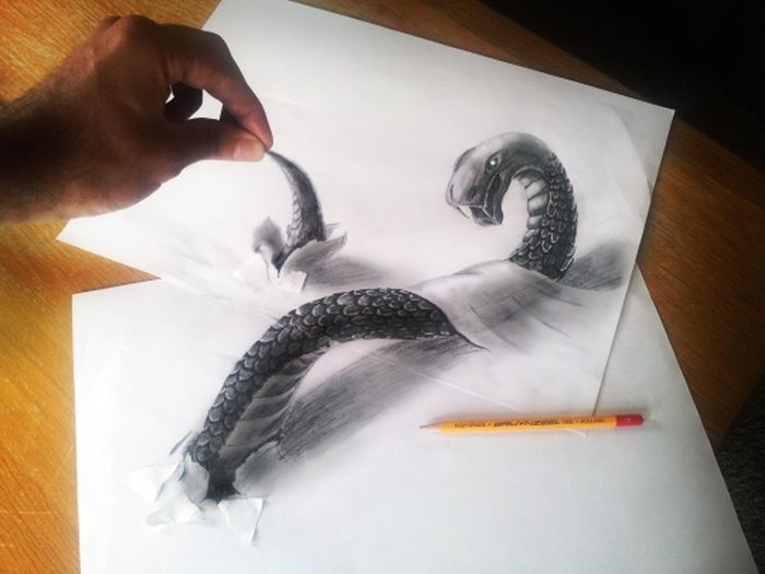 3D Pencil Drawings by Ramon Bruin (33 pics)