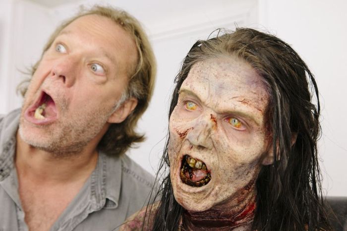 The Making of "The Walking Dead" Zombie (10 pics)