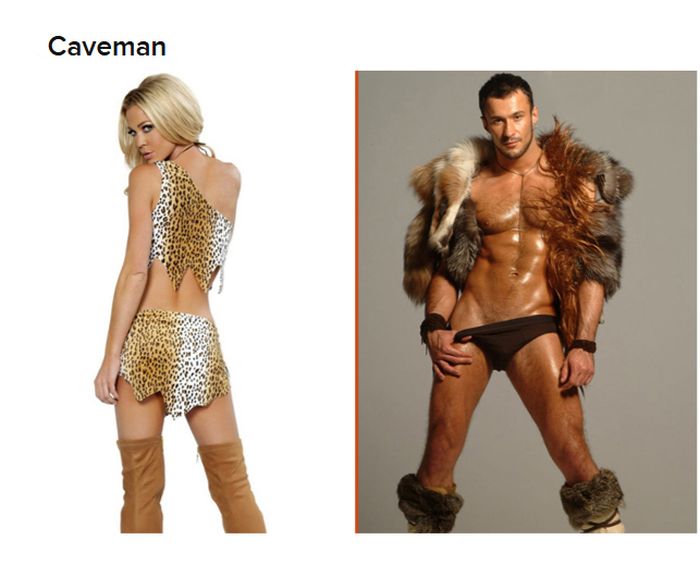 Straight Women vs Gay Guys Halloween Costumes (19 pics)