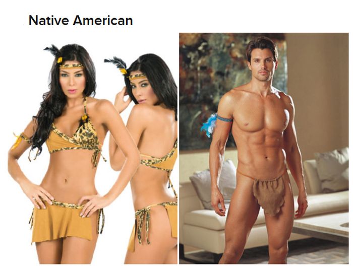 Straight Women vs Gay Guys Halloween Costumes (19 pics)