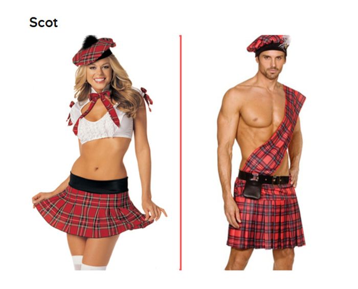 Straight Women vs Gay Guys Halloween Costumes (19 pics)