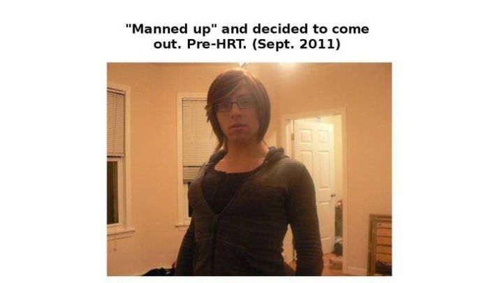 From Male to Female in One Year (21 pics)