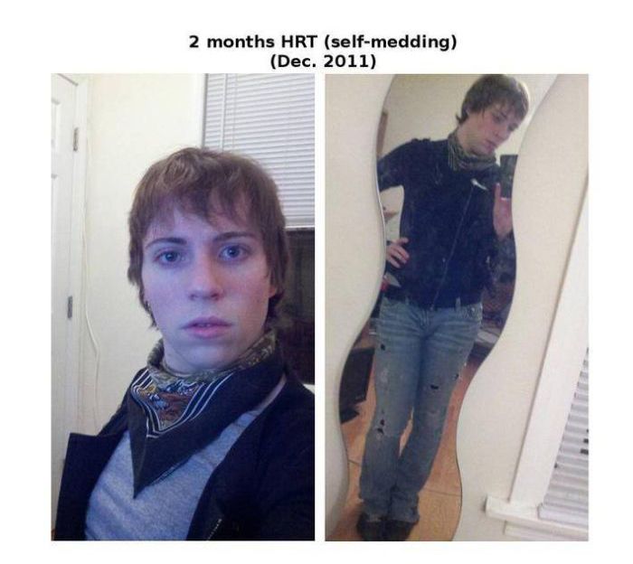 From Male to Female in One Year (21 pics)