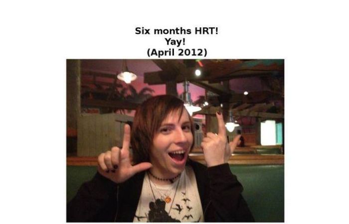 From Male to Female in One Year (21 pics)