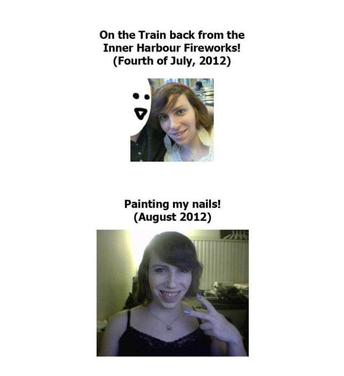 From Male to Female in One Year (21 pics)
