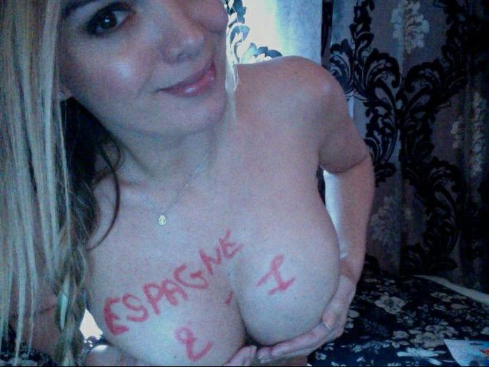 Virginie "Caprice" Gervais Makes Soccer Match Predictions (21 pics)