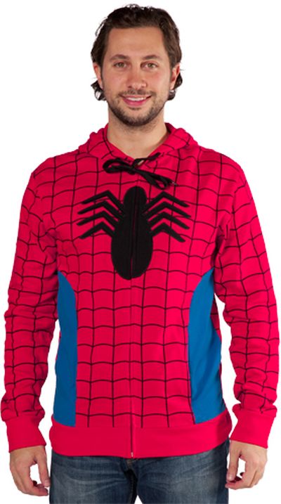 Spider-Man Costume Hoodie (5 pics)