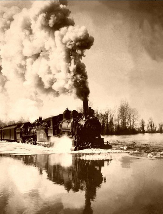 US Railroads in the Past (59 pics)