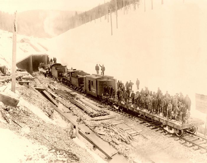 US Railroads in the Past (59 pics)