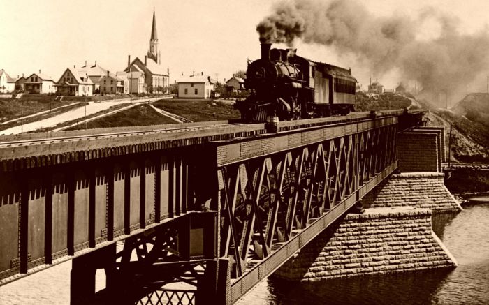 US Railroads in the Past (59 pics)