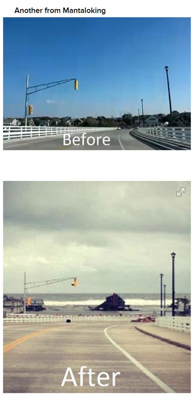 Before and After Hurricane Sandy (24 pics)