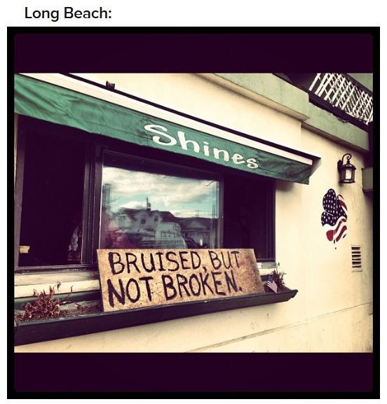 Funny, Absurd and Inspiring After Hurricane Sandy (39 pics)