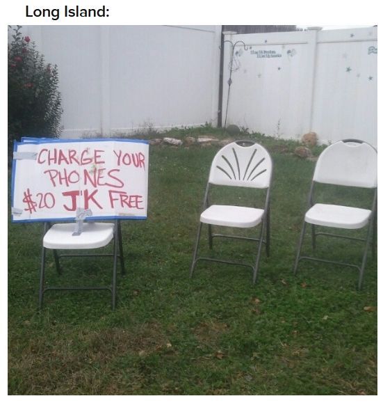 Funny, Absurd and Inspiring After Hurricane Sandy (39 pics)