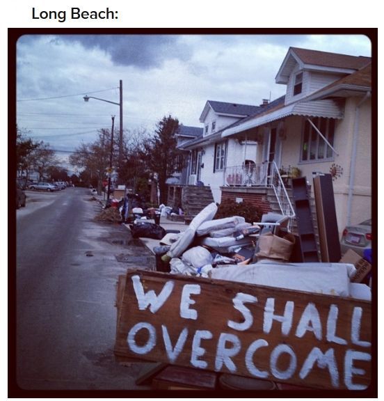 Funny, Absurd and Inspiring After Hurricane Sandy (39 pics)