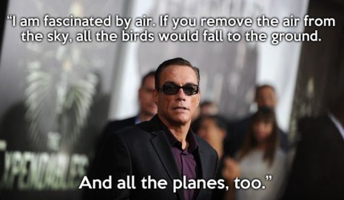 Jean Claude Van Damme Wisdom (19 pics)