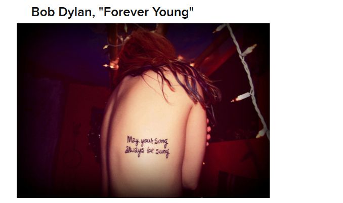 Song Lyric Tattoos (22 pics)