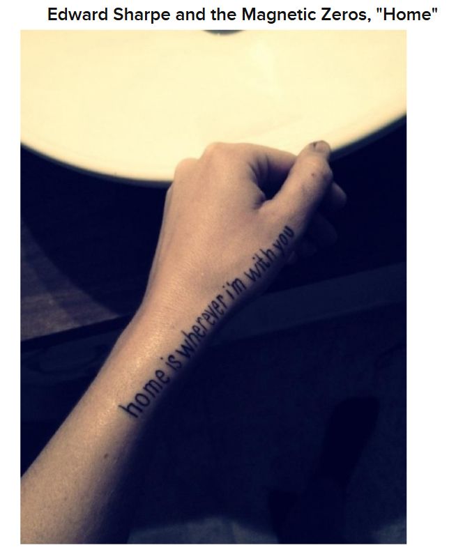 Song Lyric Tattoos (22 pics)