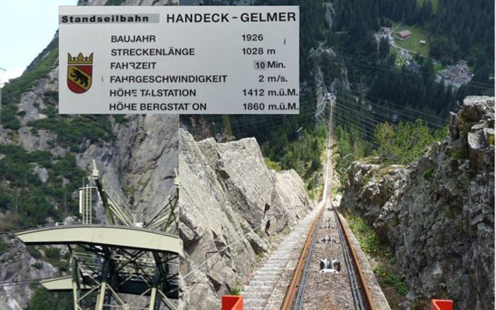 Gelmer Funicular & Handeck Bridge (17 pics)