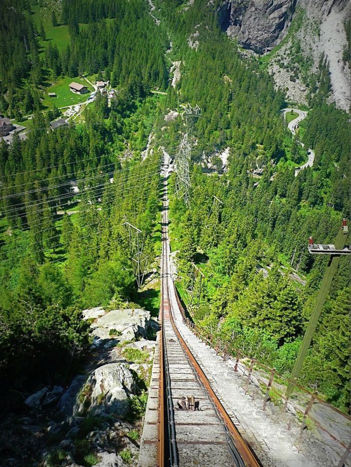 Gelmer Funicular & Handeck Bridge (17 pics)