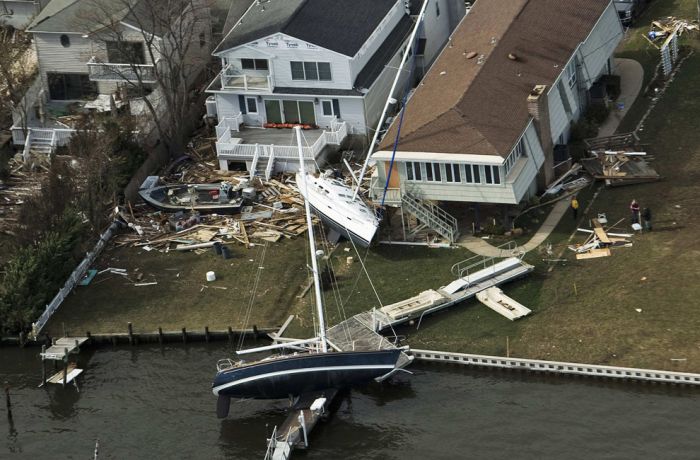 Sandy Destruction From Above (46 pics)