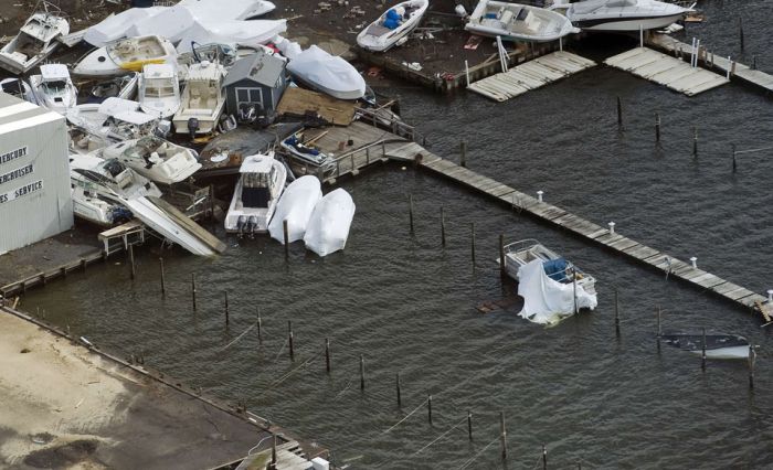 Sandy Destruction From Above (46 pics)