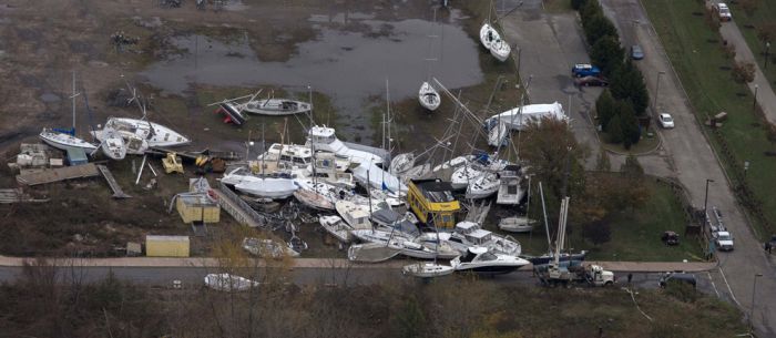 Sandy Destruction From Above (46 pics)