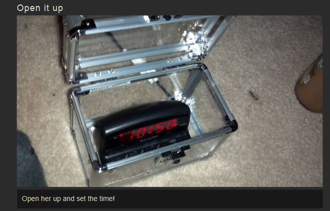 Jigsaw Alarm Clock (7 pics)
