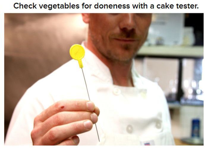 Kitchen Hacks From Pro Chefs (10 pics)
