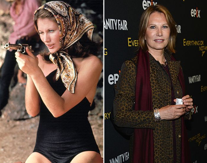 Bond Girls Then And Now. Part 2 (37 pics) Bond Girls Then And Now. Part 2 (37 pics)