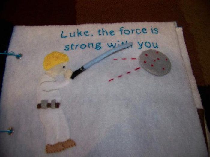 Jedi Quiet Book (12 pics)