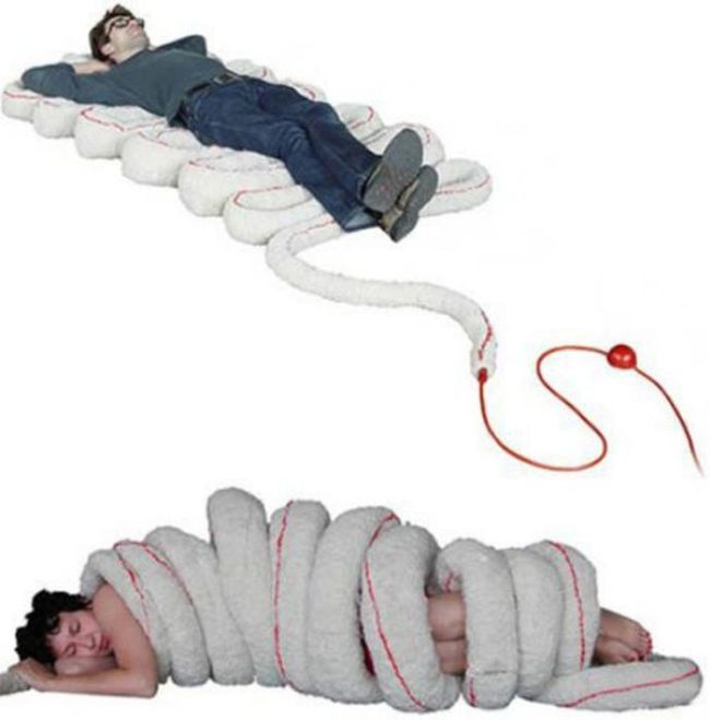 A whimsical invention that is both useful and utterly silly.