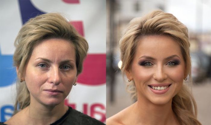 How Make-up Can Change a Girl (20 pics)