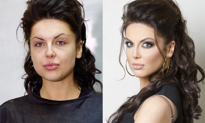 How Make-up Can Change a Girl (20 pics)