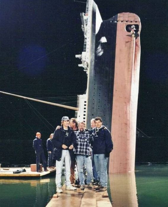 titanic behind scenes making