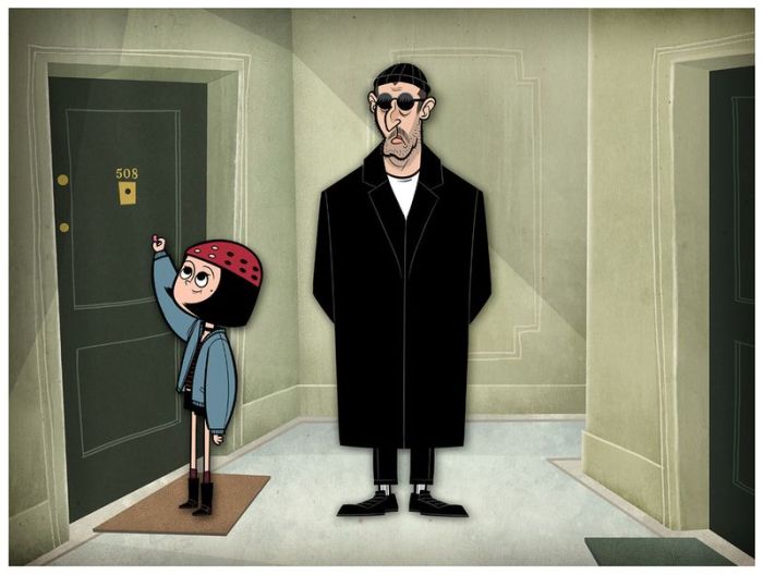 Famous Movies as Cartoons (30 pics) Famous Movies as Cartoons (30 pics)