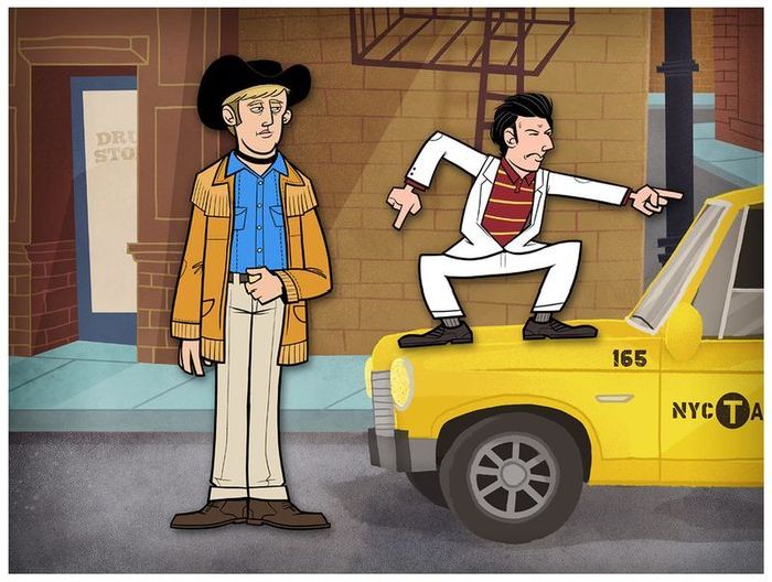 Famous Movies as Cartoons (30 pics) Famous Movies as Cartoons (30 pics)