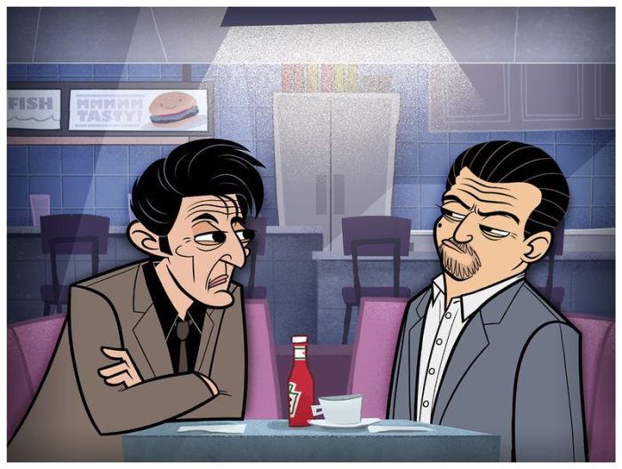 Famous Movies as Cartoons (30 pics) Famous Movies as Cartoons (30 pics)