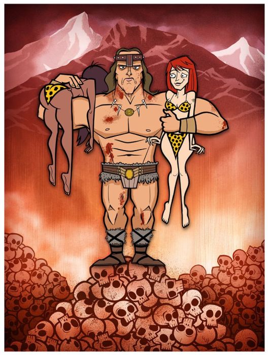 Famous Movies as Cartoons (30 pics) Famous Movies as Cartoons (30 pics)
