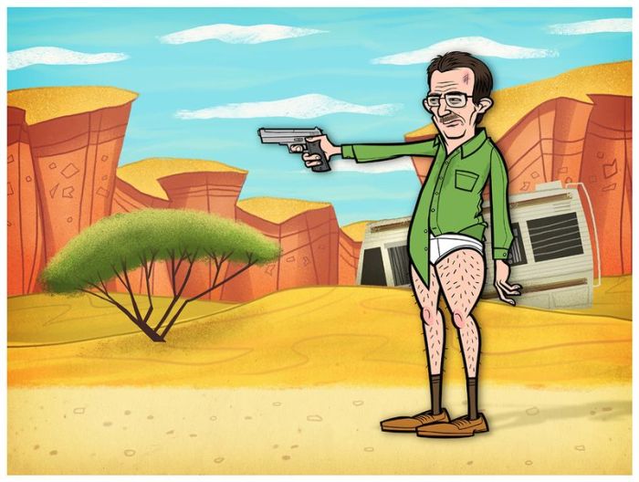 Famous Movies as Cartoons (30 pics) Famous Movies as Cartoons (30 pics)