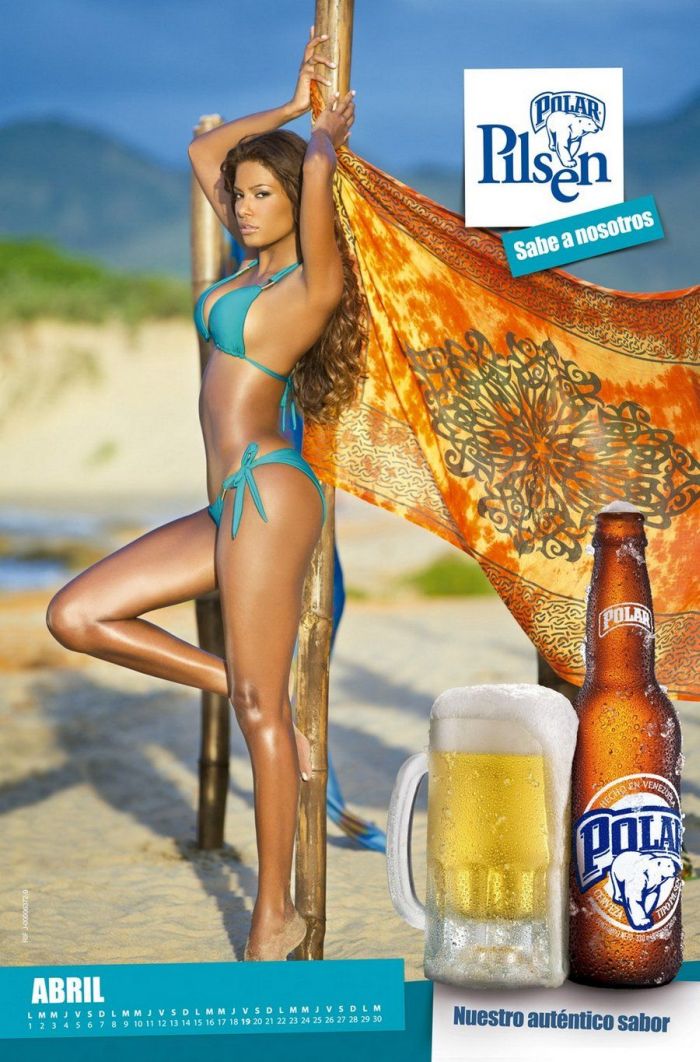 Chicas Polar Pilsen 2013 Calendar (16 pics)
