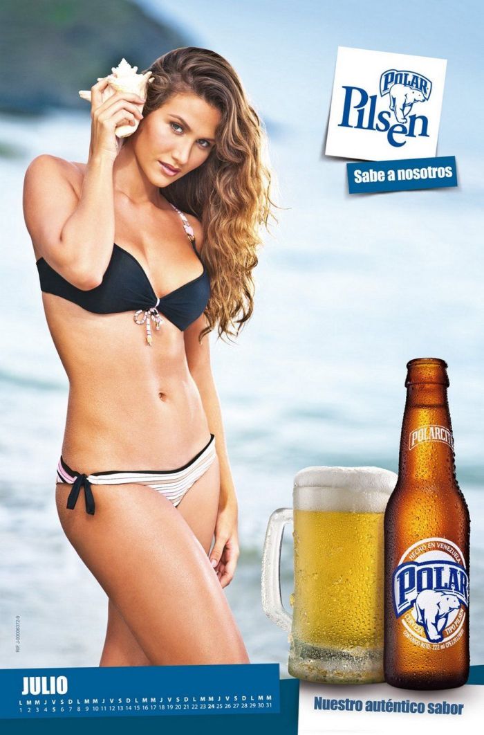 Chicas Polar Pilsen 2013 Calendar (16 pics)