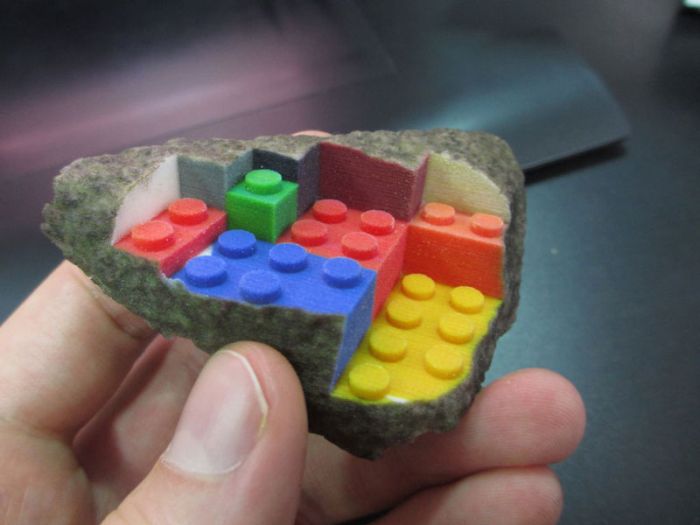 3D Printed LEGO Block (10 pics)
