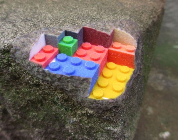 3D Printed LEGO Block (10 pics)
