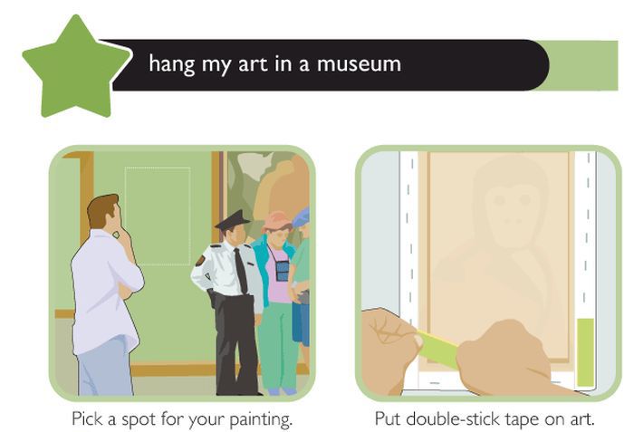 How to Hang Your Art in a Museum (4 pics)