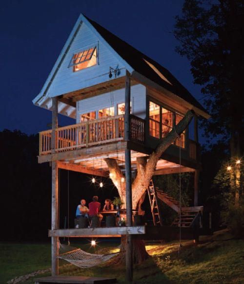 Tree Houses for Adults (40 pics)