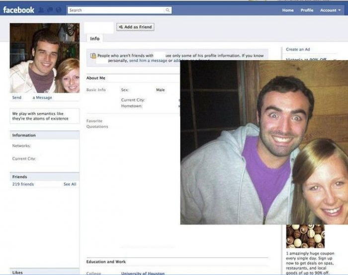 Facebook Profile Picture Replication (8 pics)