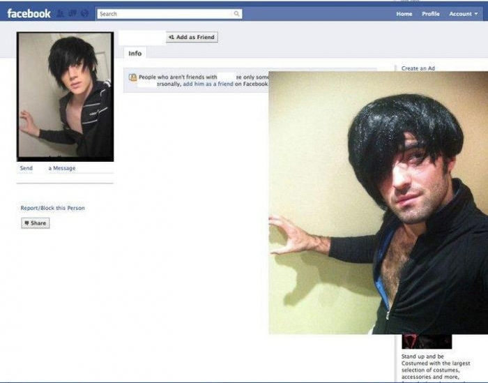 Facebook Profile Picture Replication (8 pics)
