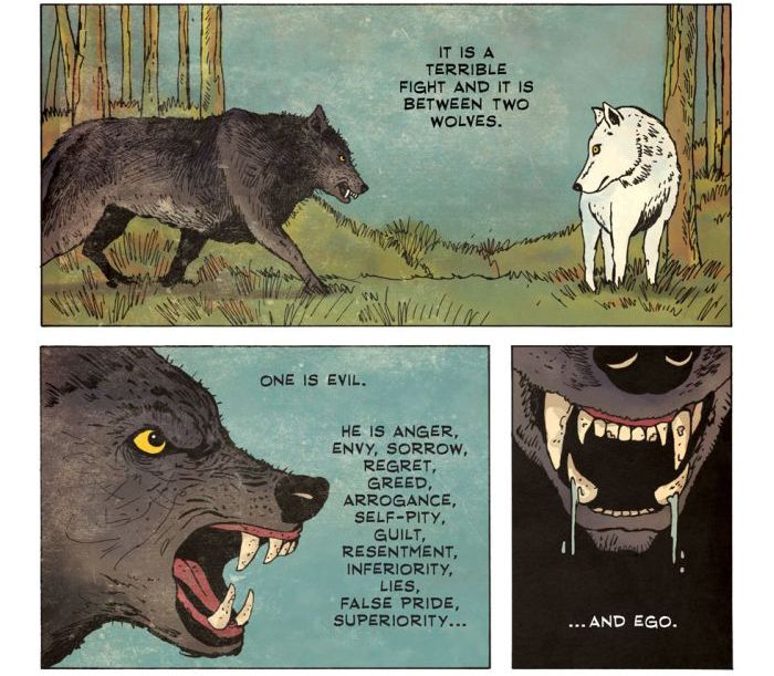 Two Wolves (7 pics)