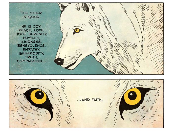 Two Wolves (7 pics)