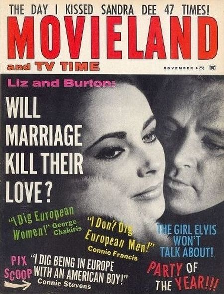 Elizabeth Taylor and Richard Burton Love Story (42 pics)